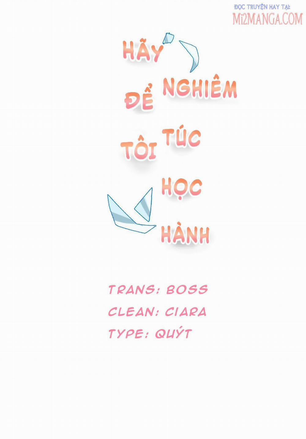 Làm Ơn Hãy Học Chăm Chỉ Dùm Tôi Đi 3 trang 1