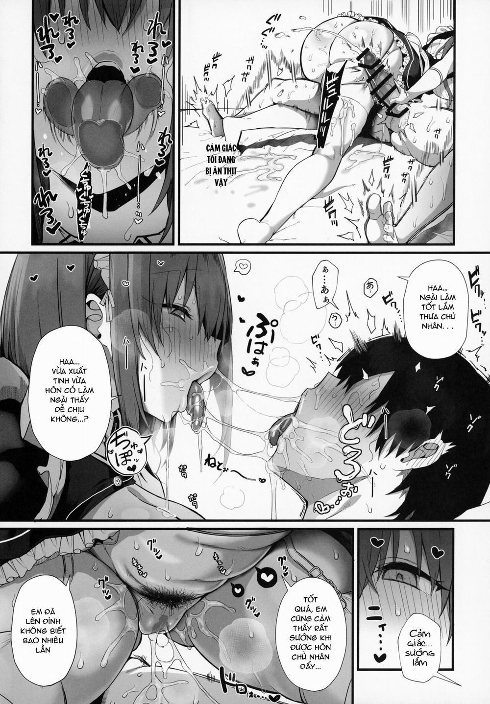 Làm tình điên dại cùng nàng hầu vú bự. 1 trang 19