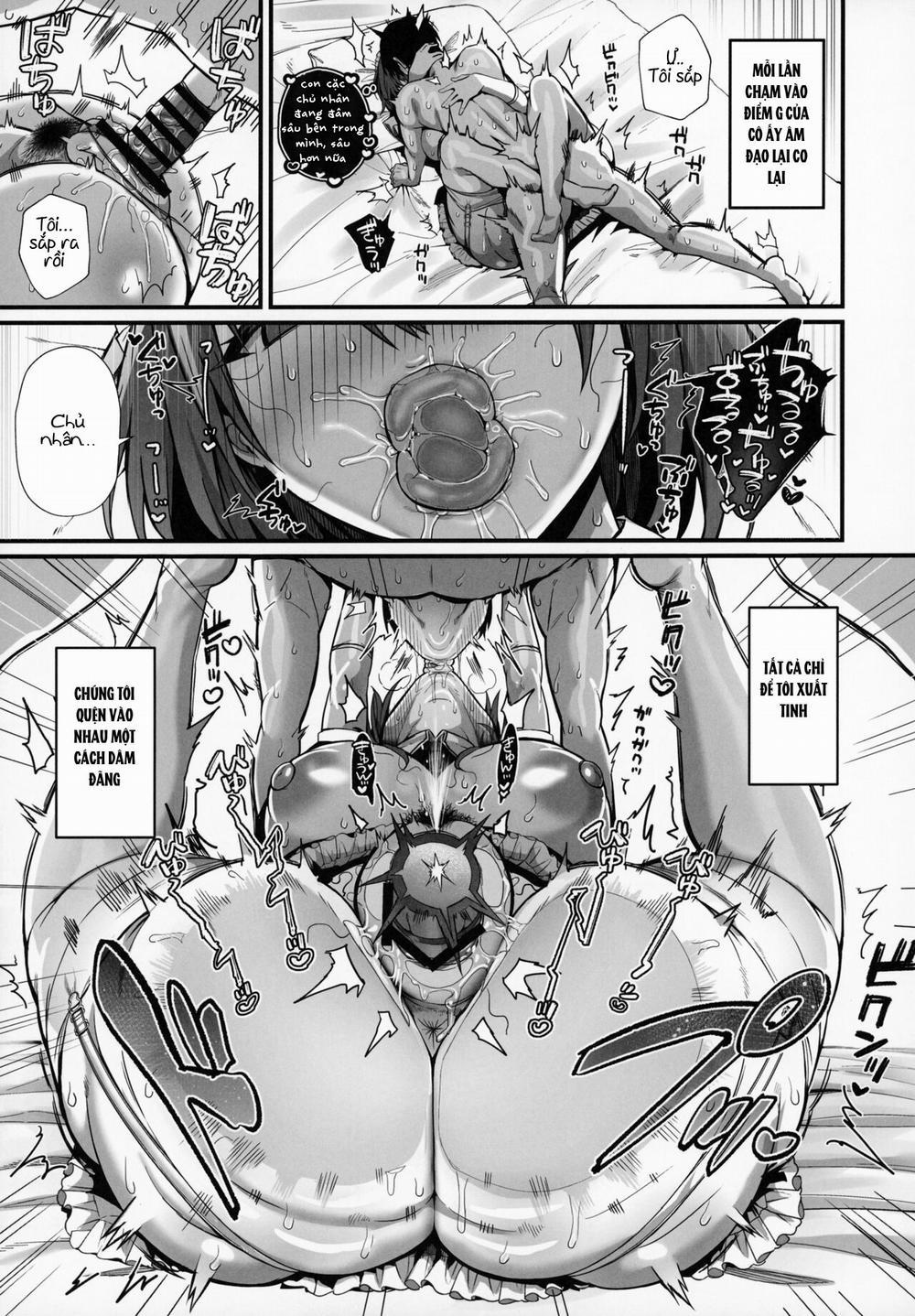 Làm tình điên dại cùng nàng hầu vú bự. 2 trang 11