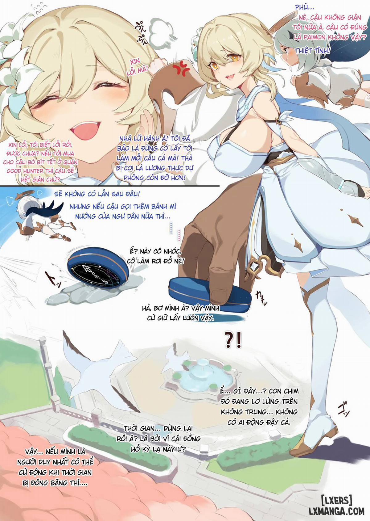 Làm tình khi thời gian đóng băng. Oneshot. trang 3