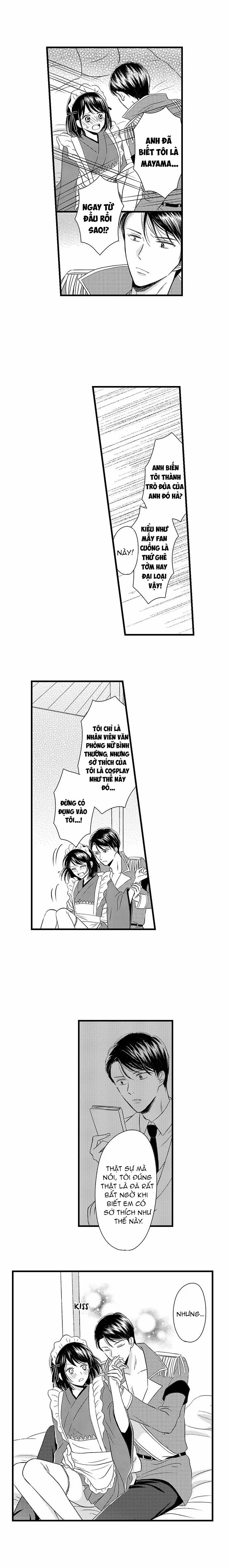 Làm Tình Trong Lúc Cosplay Với Vị Sếp Bạo Dâm 3.1 trang 2