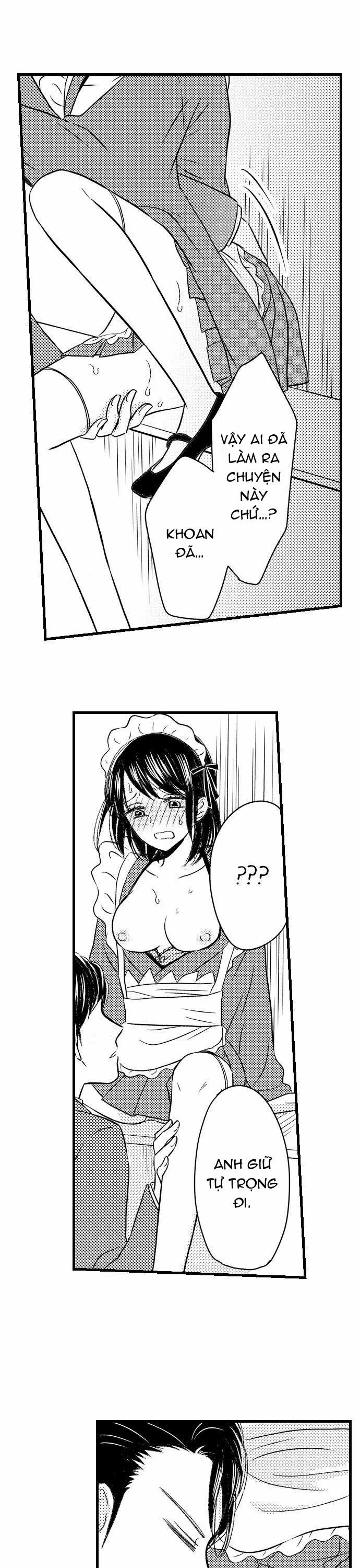 Làm Tình Trong Lúc Cosplay Với Vị Sếp Bạo Dâm 6.1 trang 11