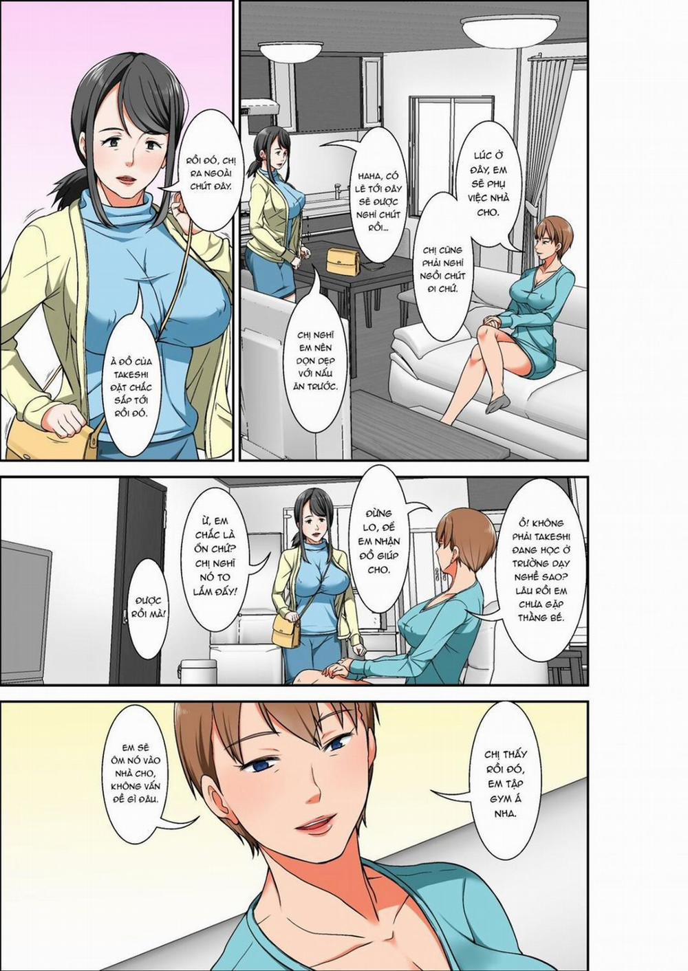 Làm tình với mẹ và dì 1 - Với dì trang 3