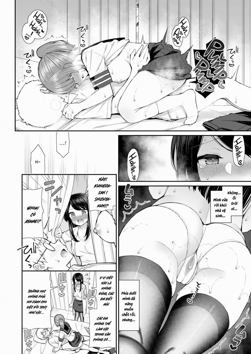 Làm tình với senpai và cô giáo. 1 trang 12