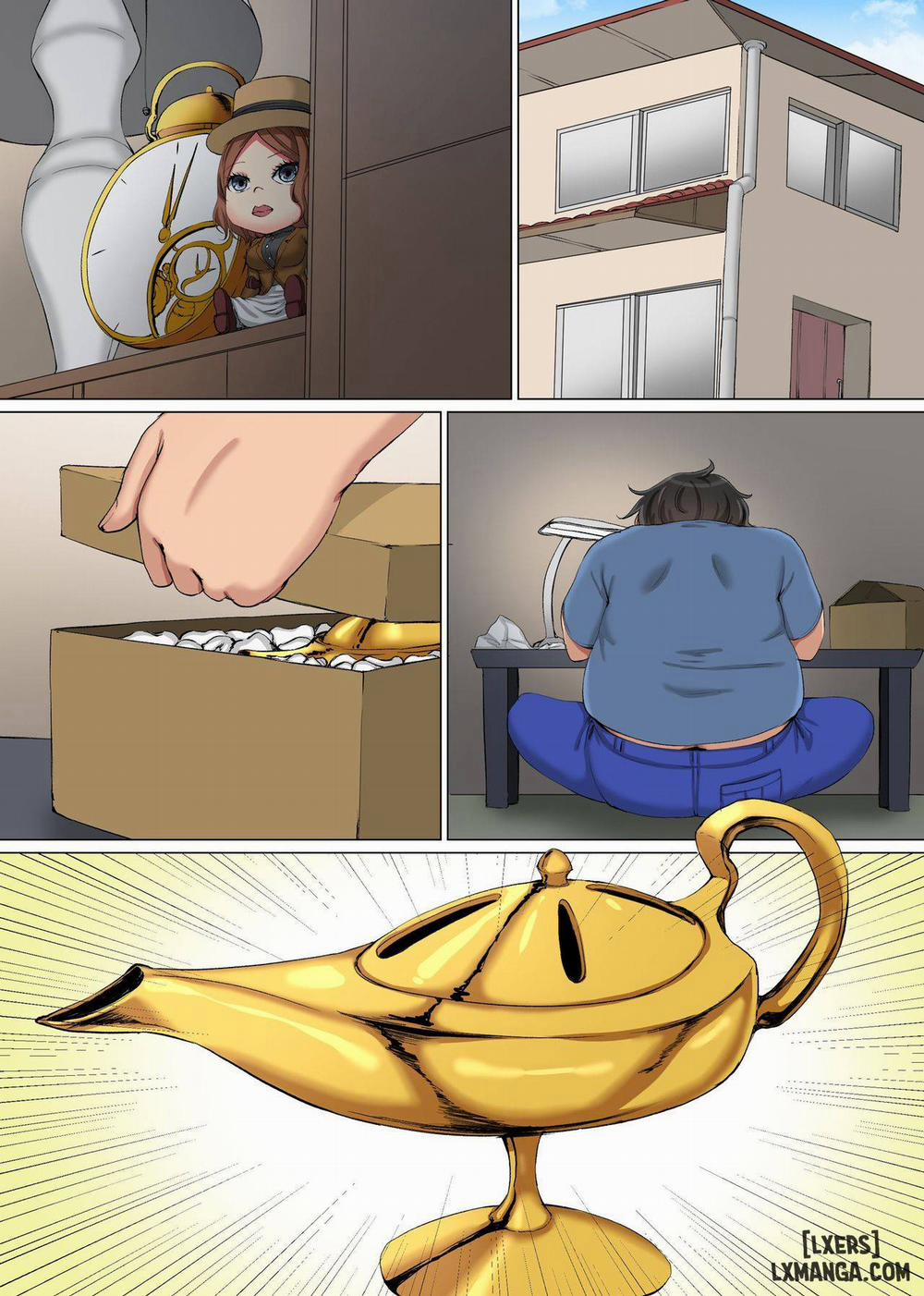 Lamp o Kosureba Hame Houdai! Kyonyuu Oneshot trang 3