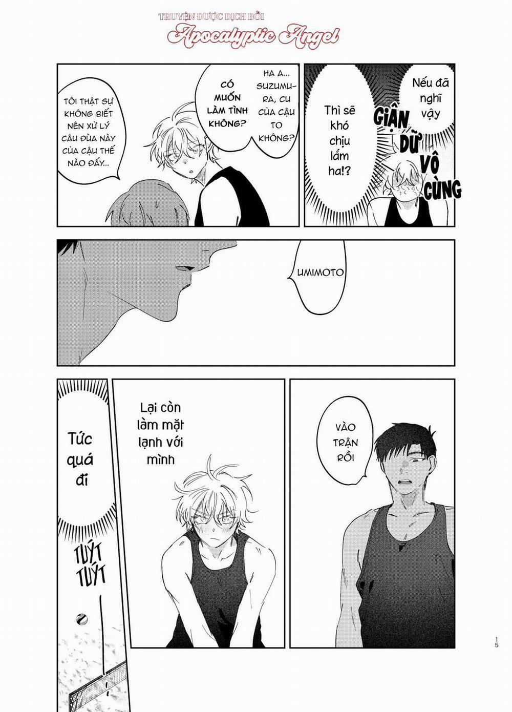 Làn Da Ửng Đỏ Của Cậu Khiến Tôi Bối Rối 6.6 trang 14