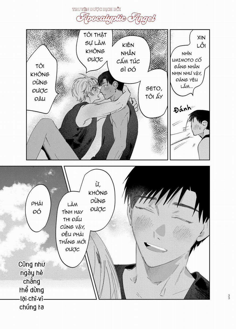 Làn Da Ửng Đỏ Của Cậu Khiến Tôi Bối Rối 6.6 trang 32