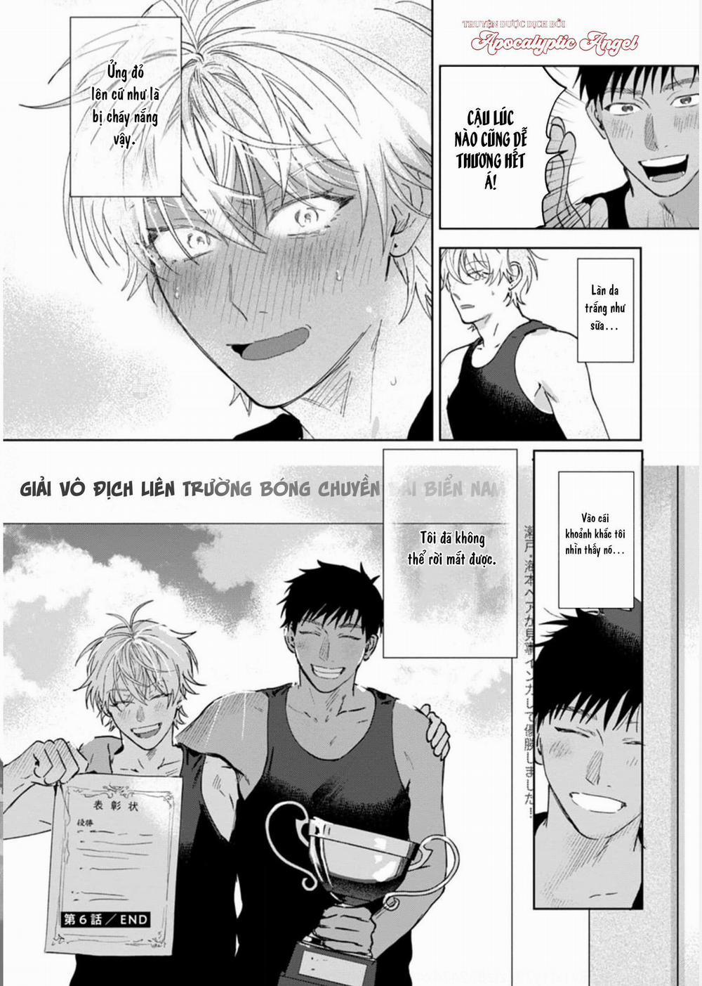 Làn Da Ửng Đỏ Của Cậu Khiến Tôi Bối Rối 6 trang 33