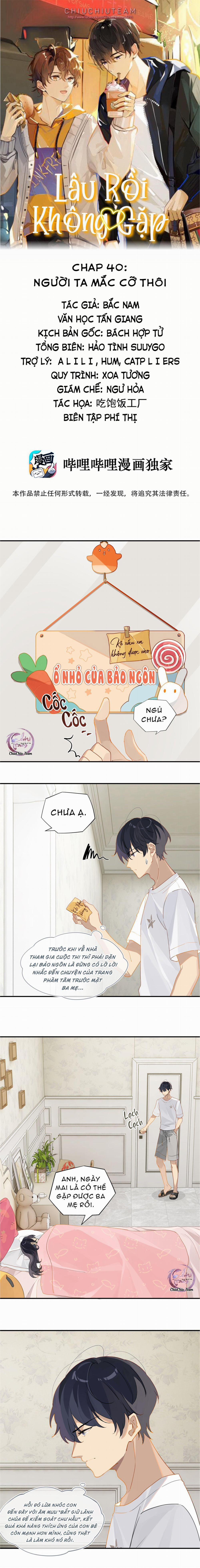 Lâu Rồi Không Gặp 40 trang 0