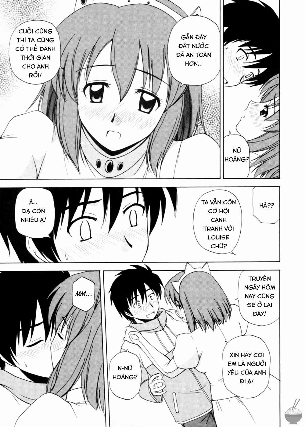 Le Beau Maitre (Zero no Tsukaima) 2 - Nữ Hoàng trang 12