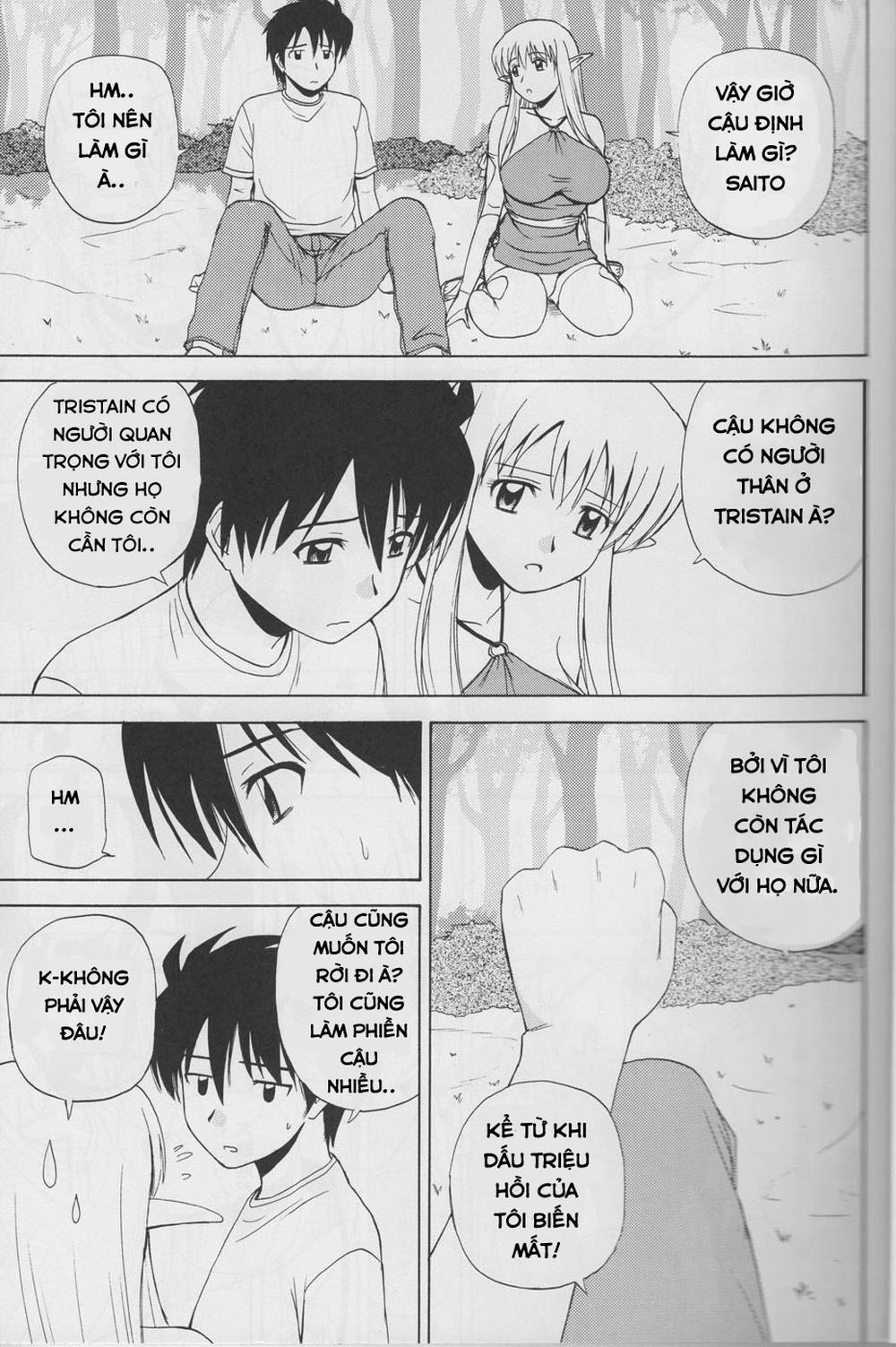 Le Beau Maitre (Zero no Tsukaima) 4 0 Tình bạn với elf Tiffa trang 7