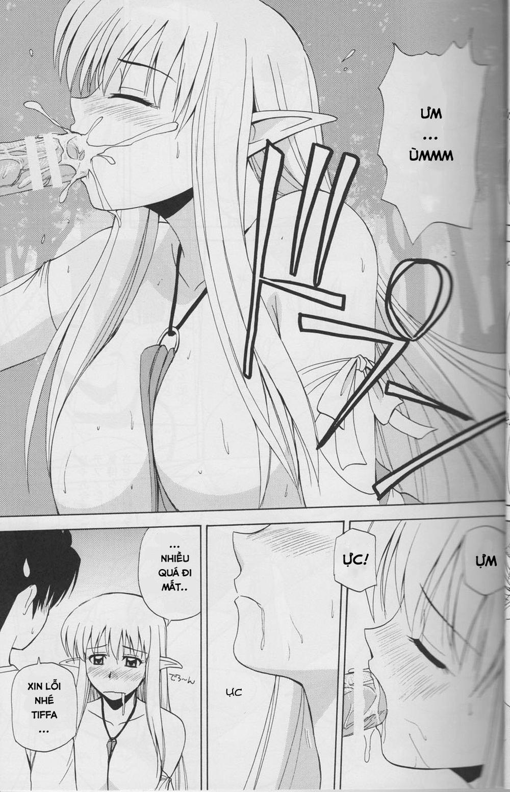 Le Beau Maitre (Zero no Tsukaima) 4 - Tình bạn với elf Tiffa trang 15