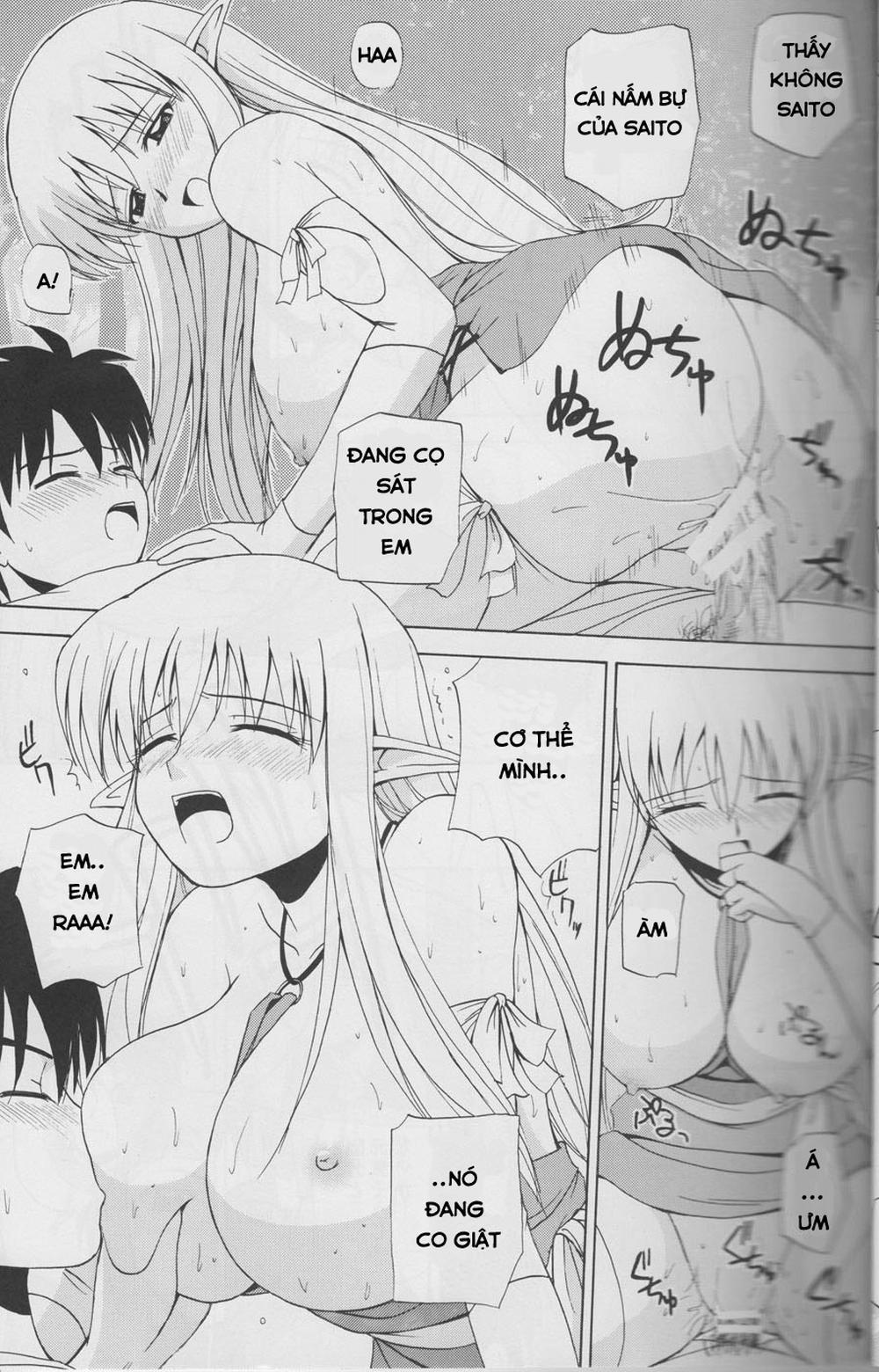 Le Beau Maitre (Zero no Tsukaima) 4 - Tình bạn với elf Tiffa trang 21