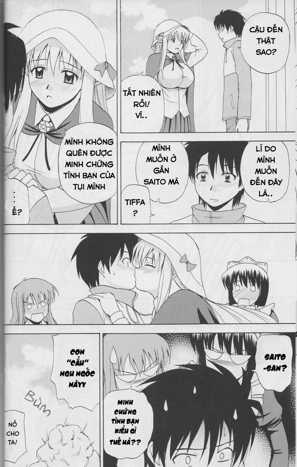 Le Beau Maitre (Zero no Tsukaima) 4 - Tình bạn với elf Tiffa trang 24