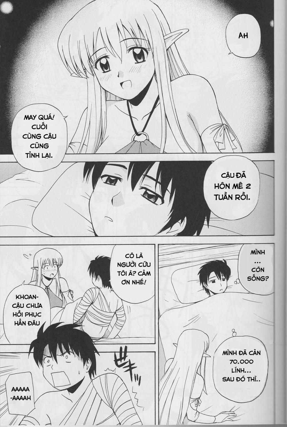 Le Beau Maitre (Zero no Tsukaima) 4 - Tình bạn với elf Tiffa trang 3