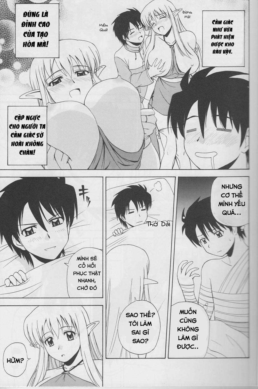 Le Beau Maitre (Zero no Tsukaima) 4 - Tình bạn với elf Tiffa trang 5