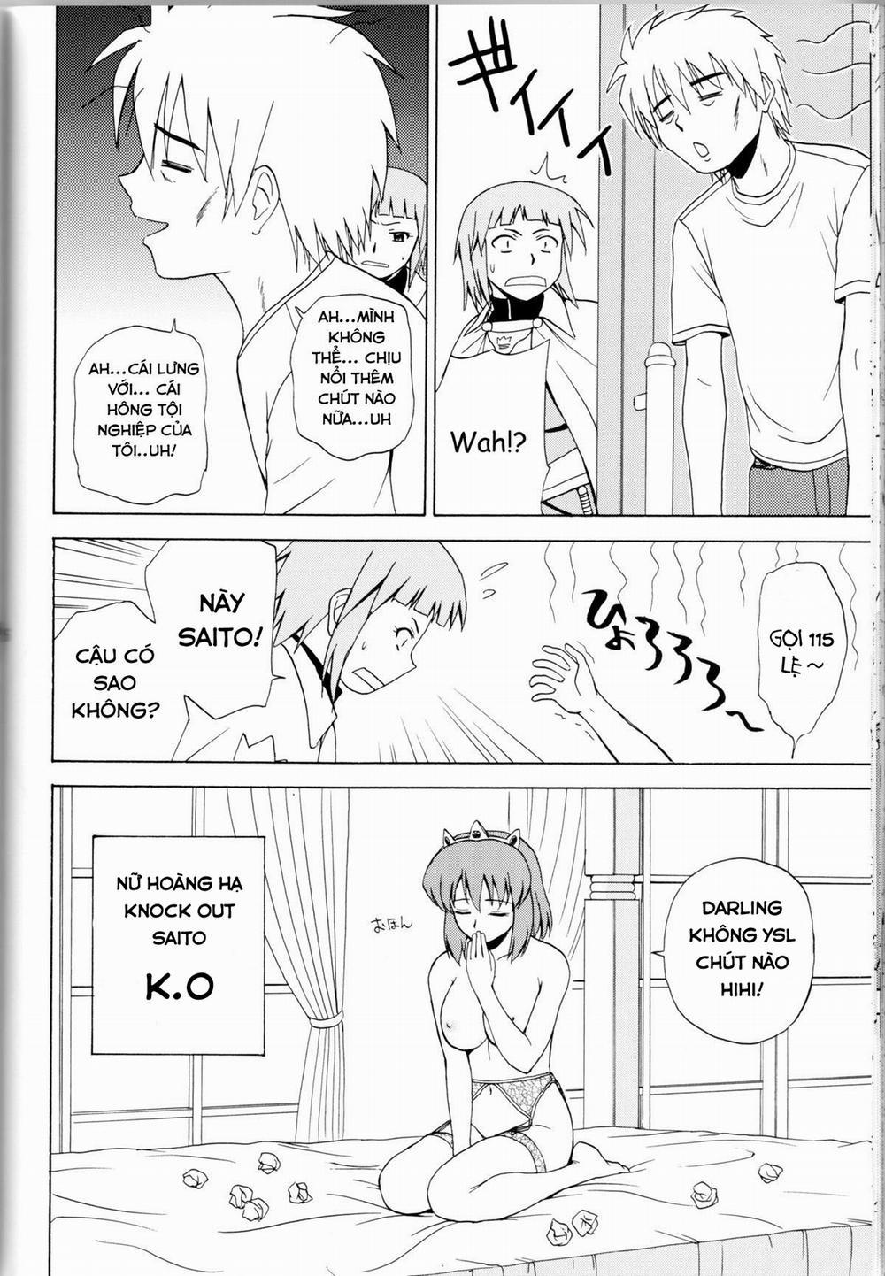 Le Beau Maitre (Zero no Tsukaima) 5 - Bị nữ hoàng tra tấn trang 17