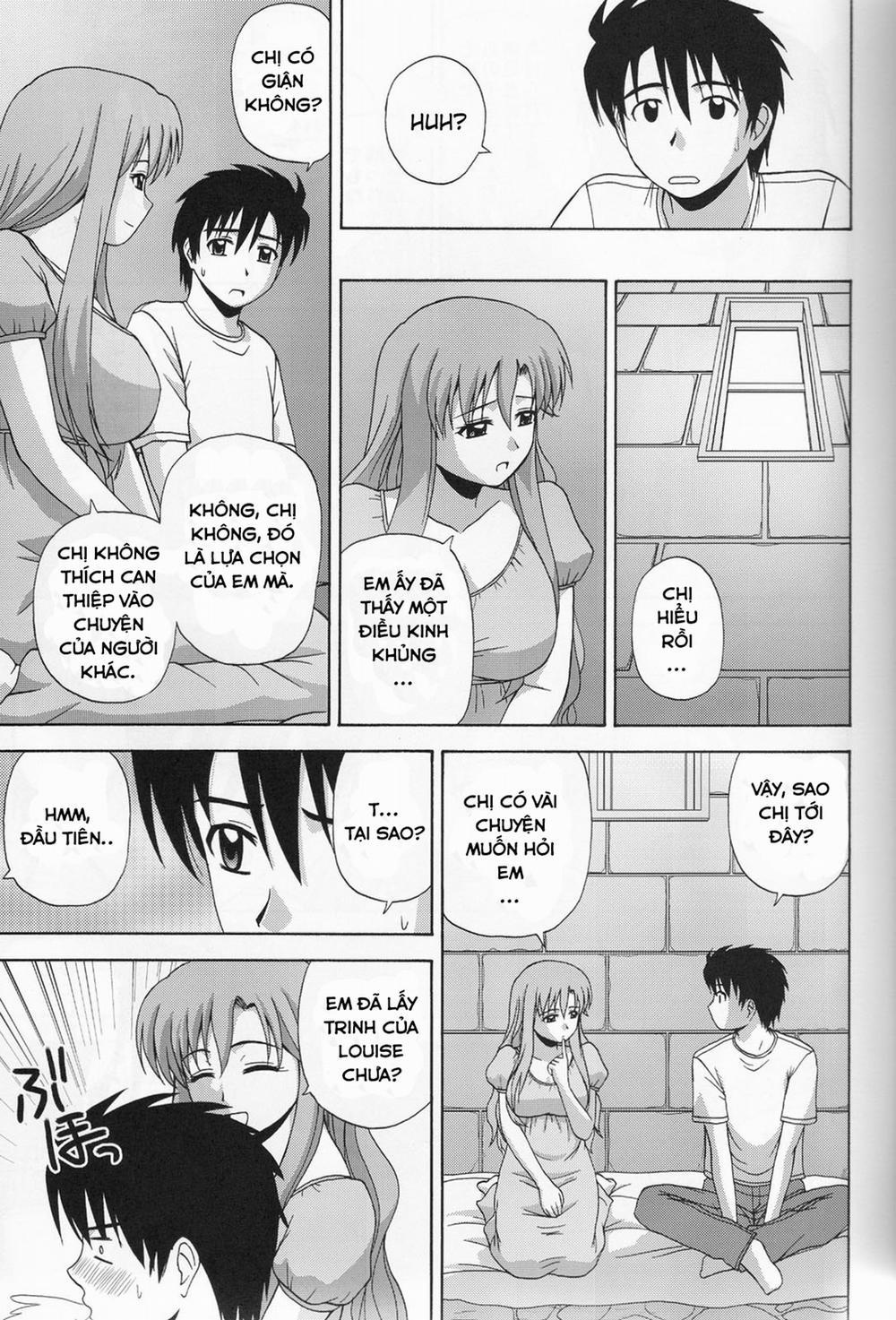 Le Beau Maitre (Zero no Tsukaima) 6 0 Chị vợ cũng là vợ tôi trang 16