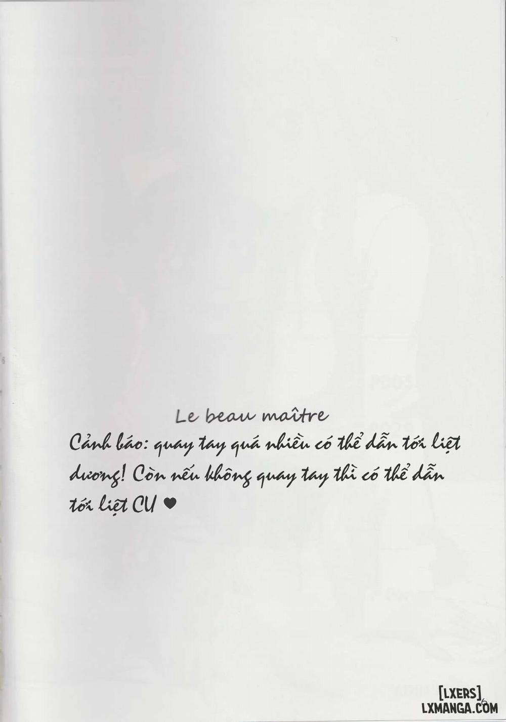 Le Beau Maitre Oneshot trang 2