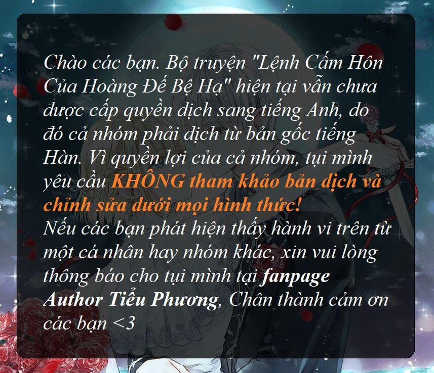 Lệnh Cấm Hôn Của Hoàng Đế Bệ Hạ 5 trang 2