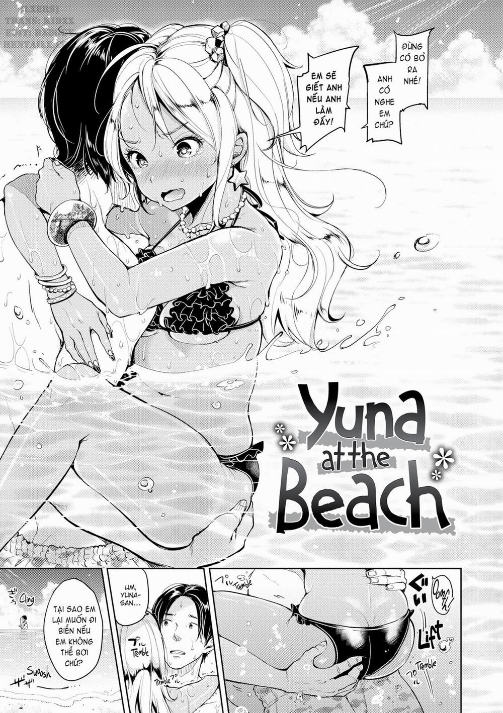 Let Loose With Lewd Boobs 0 Yuna at the Beach trang 1
