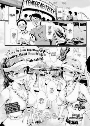 Đọc truyện tranh Let's All Cum Together! Tender Meat Festival!