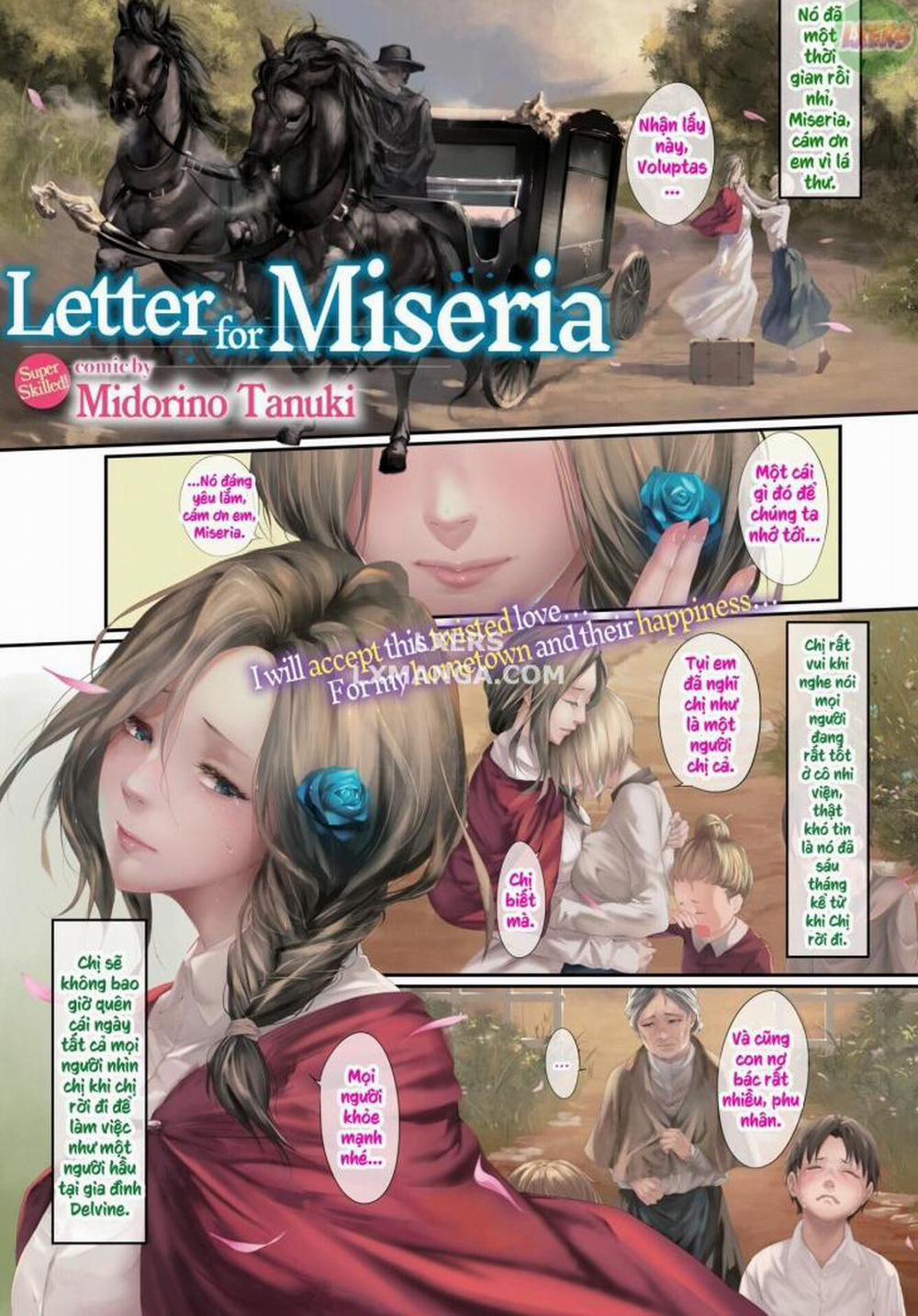 Letter for Miseria Oneshot trang 0