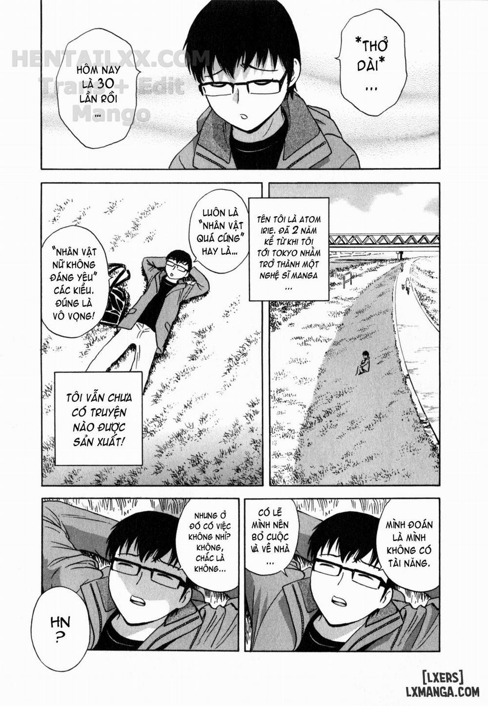 Life with Married Women Just Like a Manga 1 trang 12