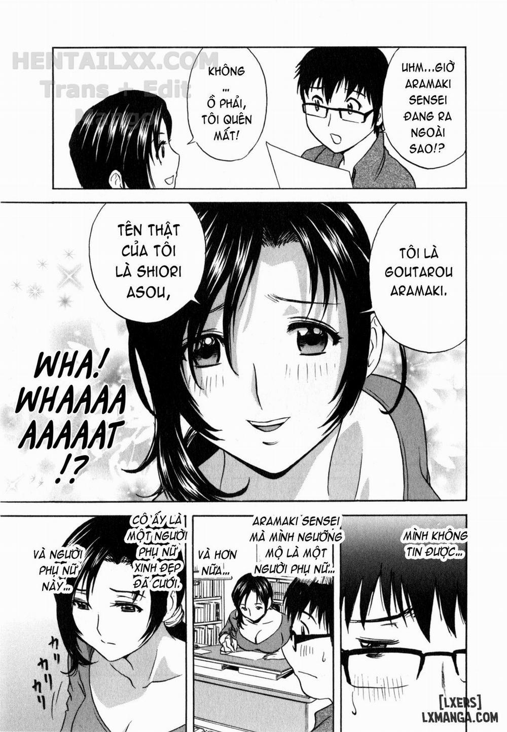 Life with Married Women Just Like a Manga 1 trang 16
