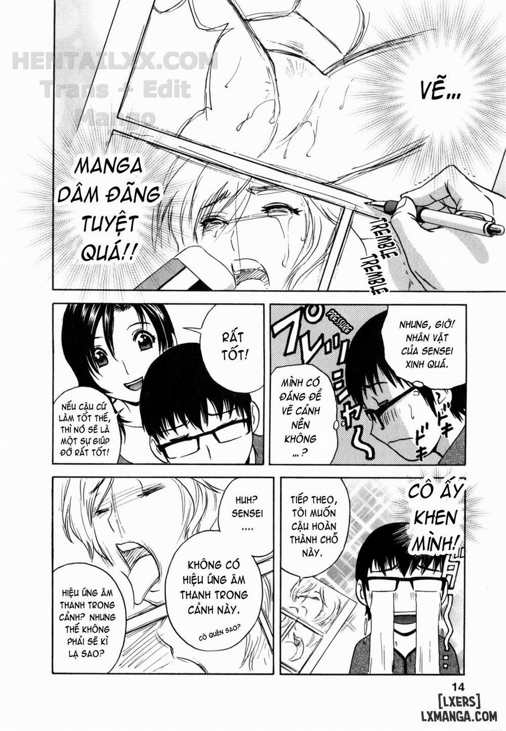 Life with Married Women Just Like a Manga 1 trang 17