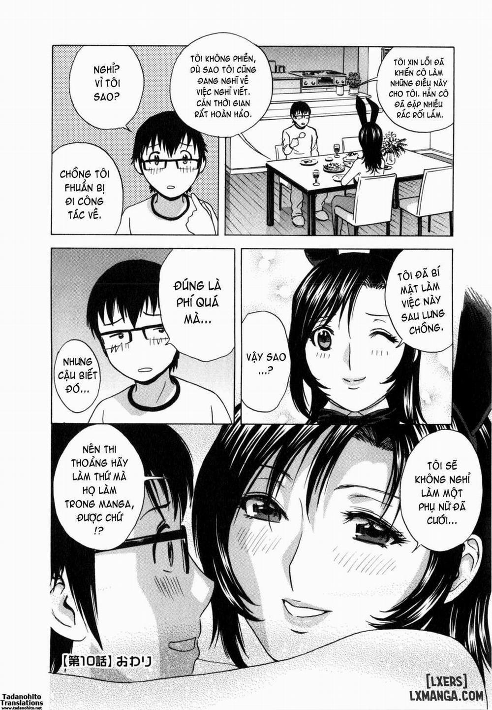 Life with Married Women Just Like a Manga 10 trang 20