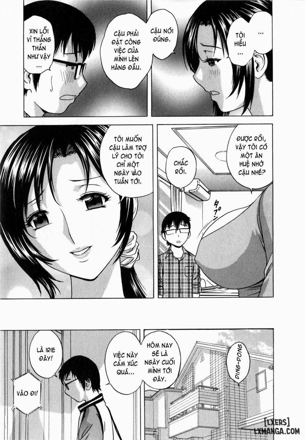 Life with Married Women Just Like a Manga 10 trang 7