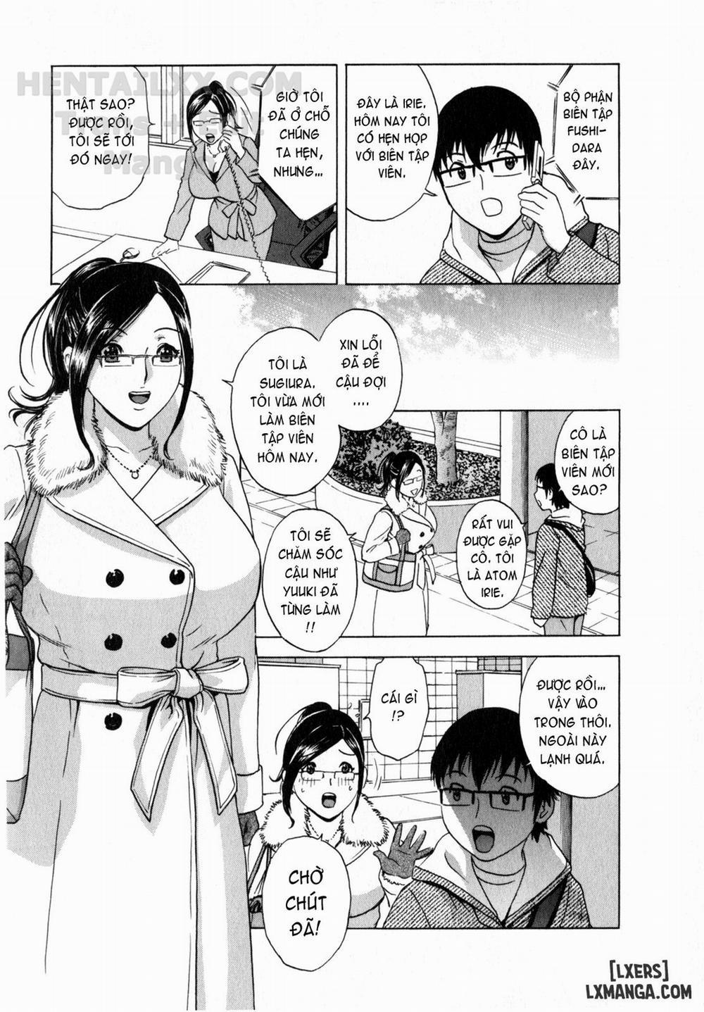 Life with Married Women Just Like a Manga 11 trang 17