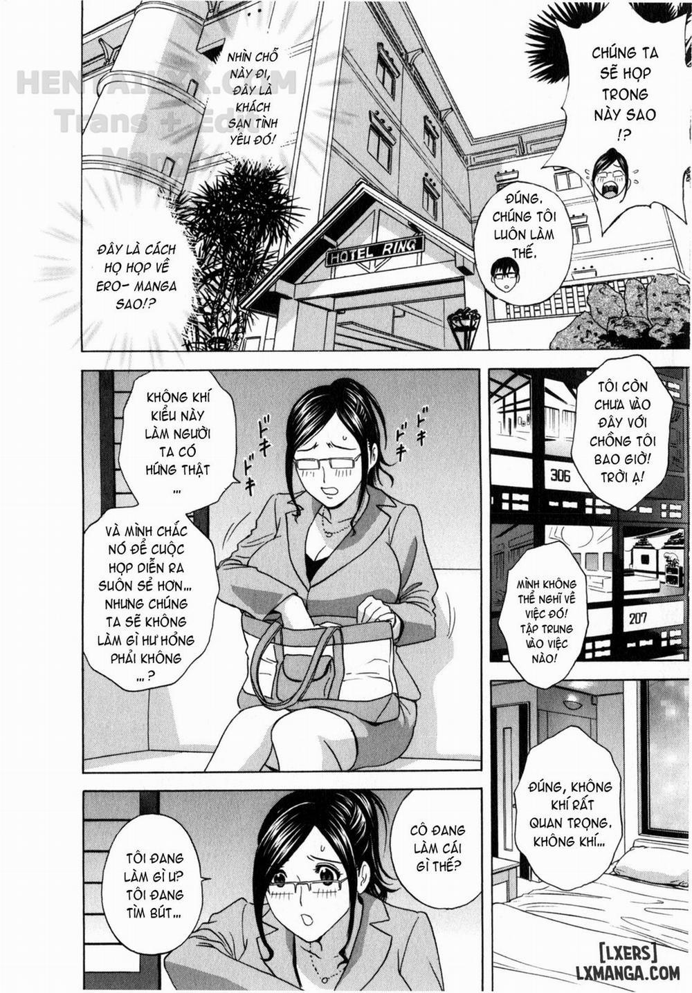 Life with Married Women Just Like a Manga 11 trang 18