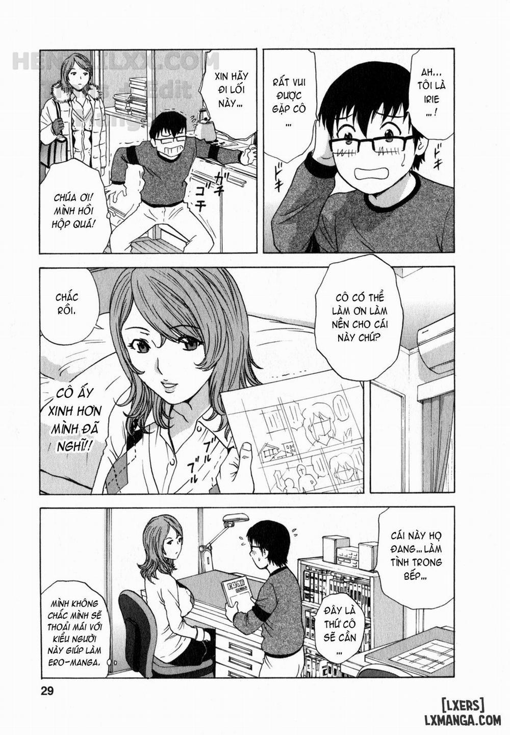 Life with Married Women Just Like a Manga 12 trang 5