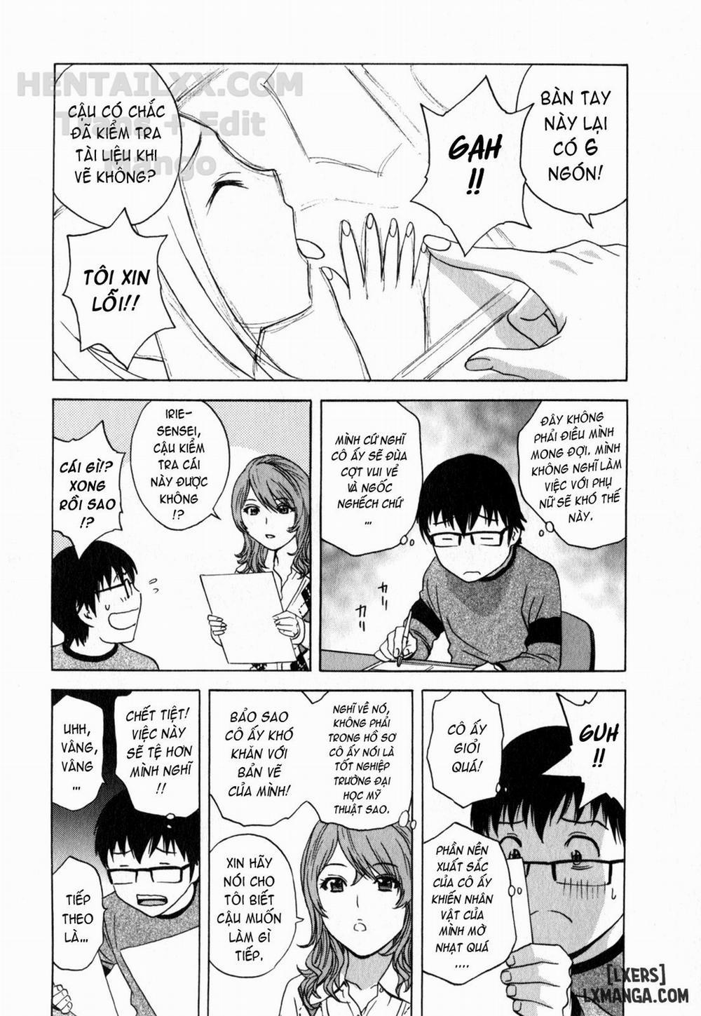 Life with Married Women Just Like a Manga 12 trang 7
