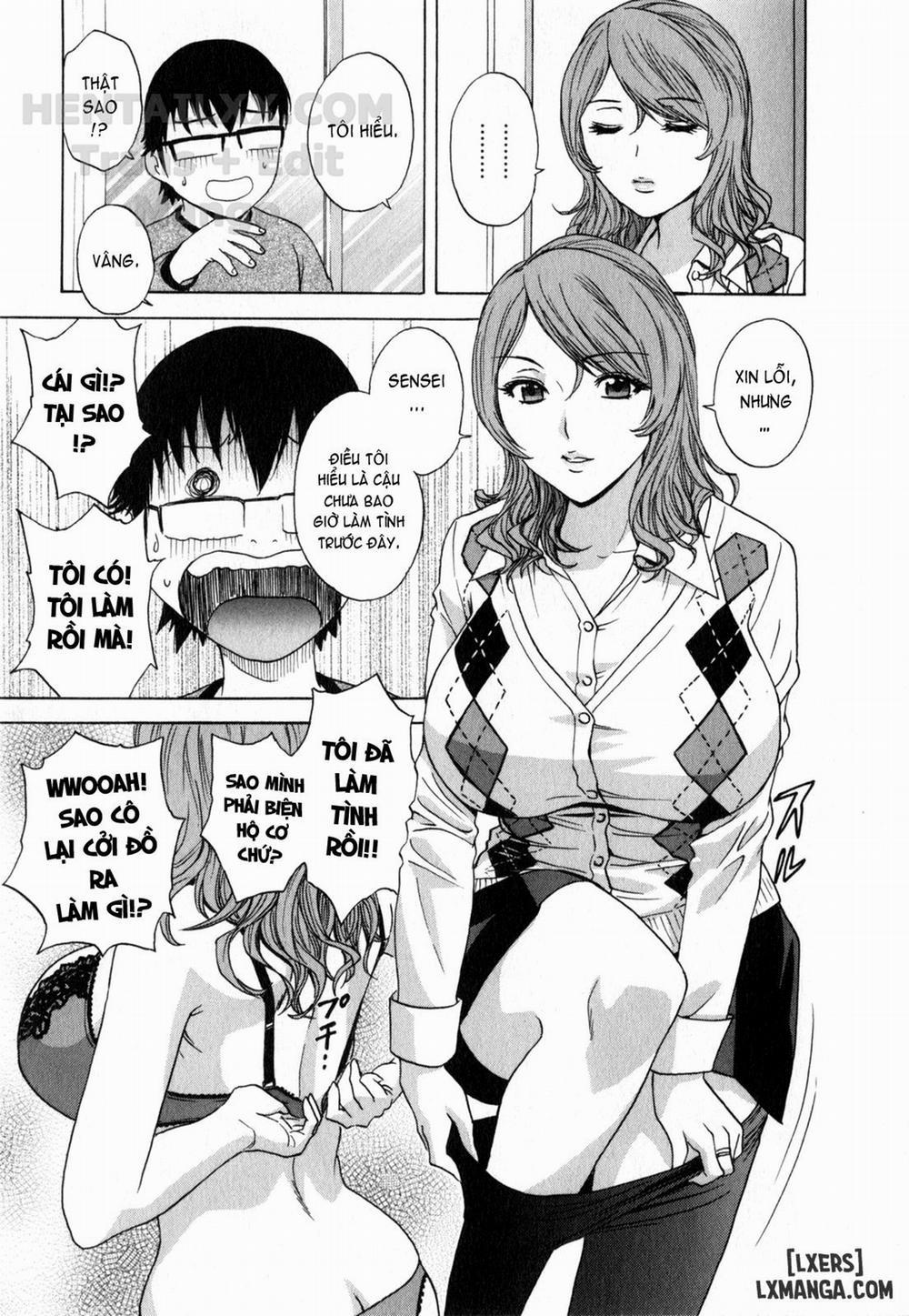 Life with Married Women Just Like a Manga 12 trang 9