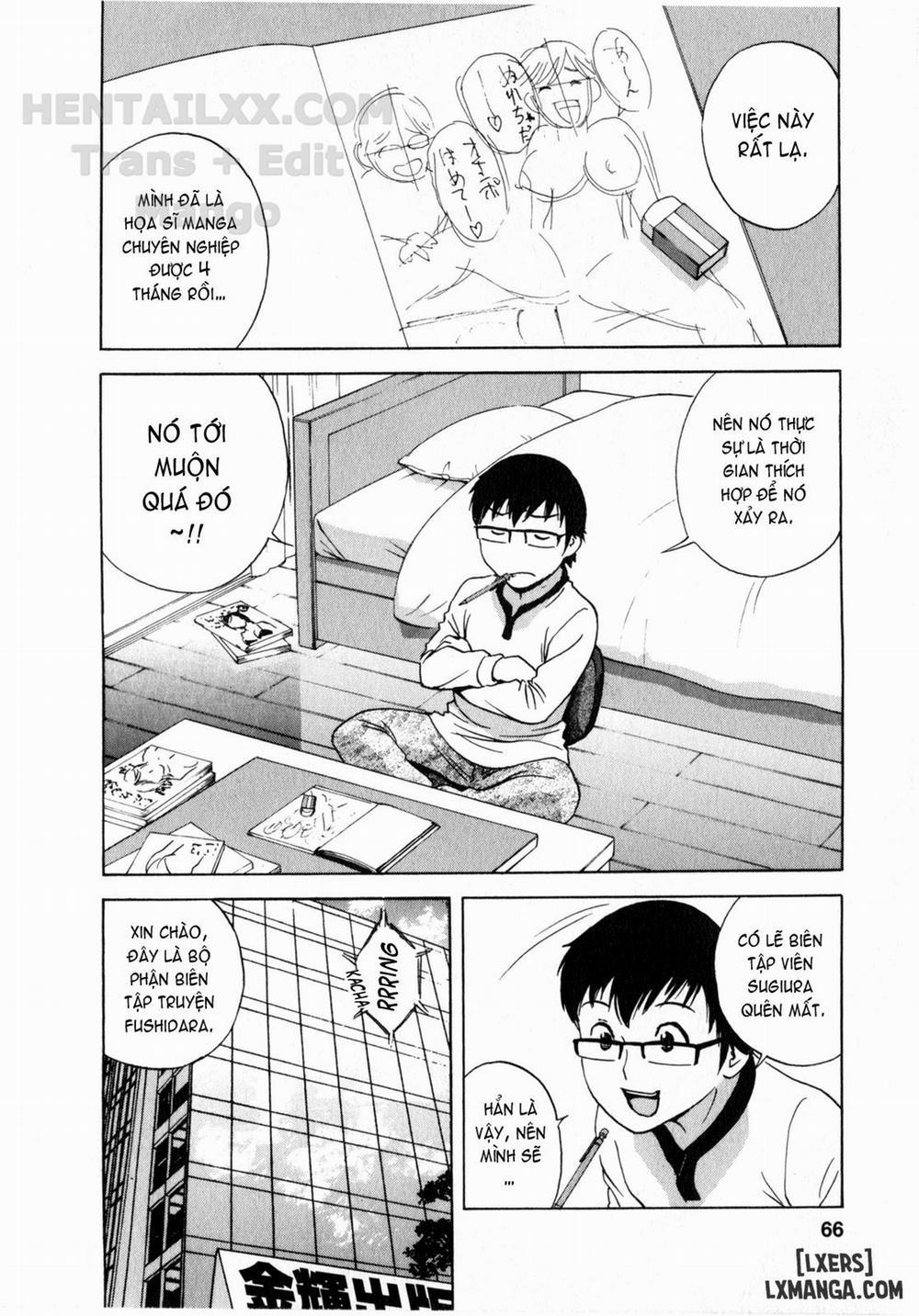 Life with Married Women Just Like a Manga 14 trang 4