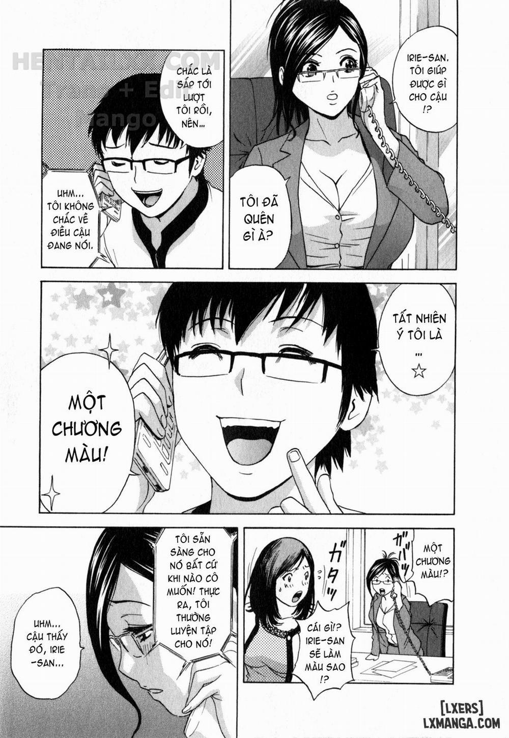 Life with Married Women Just Like a Manga 14 trang 5