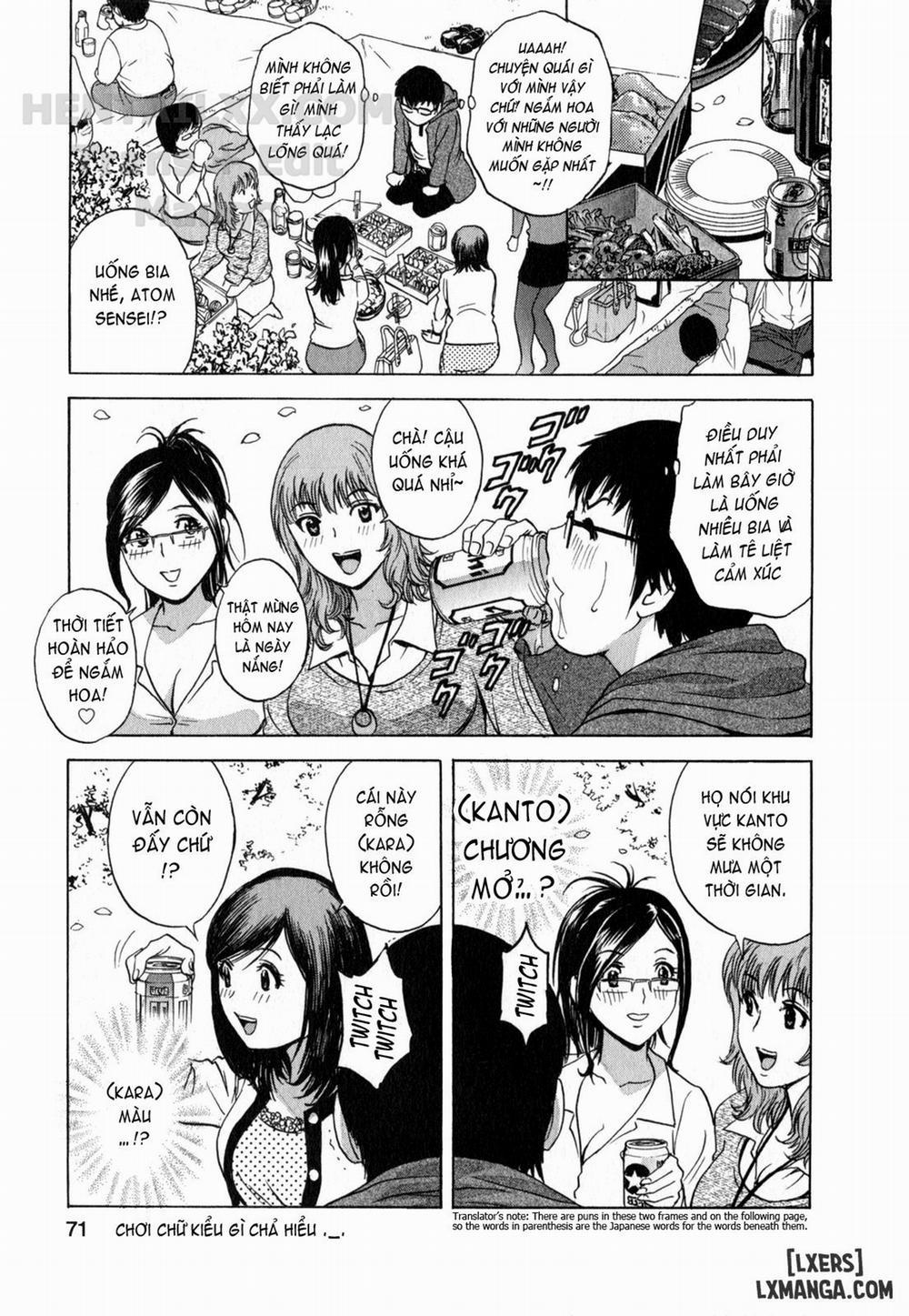 Life with Married Women Just Like a Manga 14 trang 9