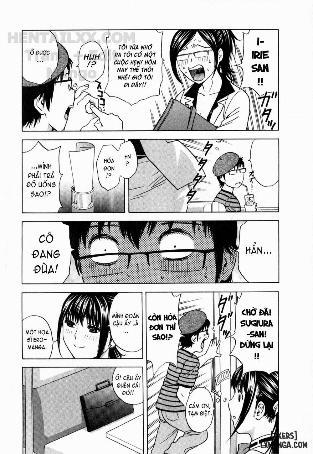 Life with Married Women Just Like a Manga 16 trang 9