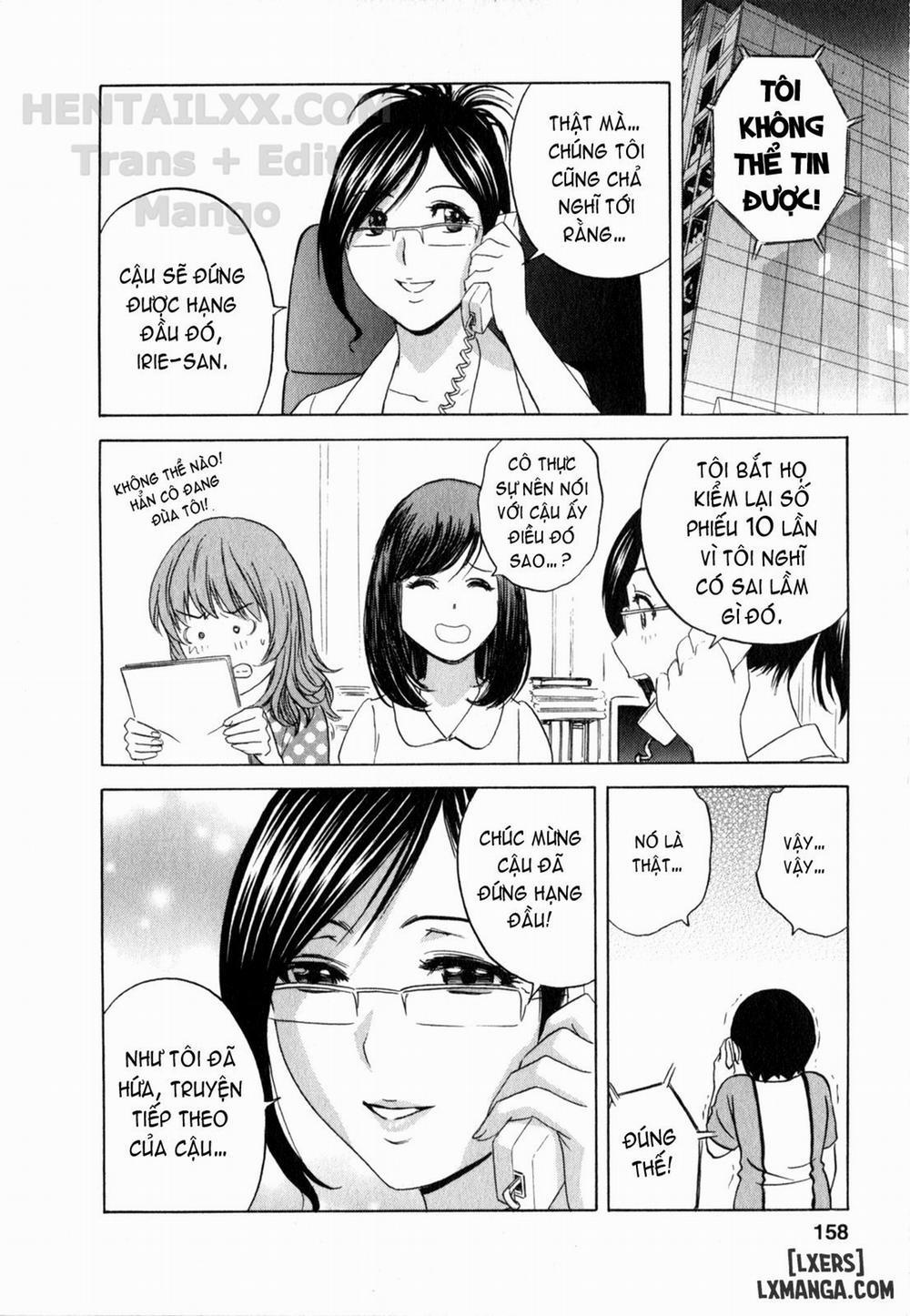 Life with Married Women Just Like a Manga 18 trang 22