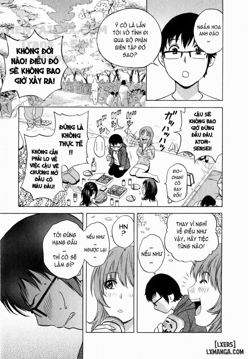 Life with Married Women Just Like a Manga 18 trang 25