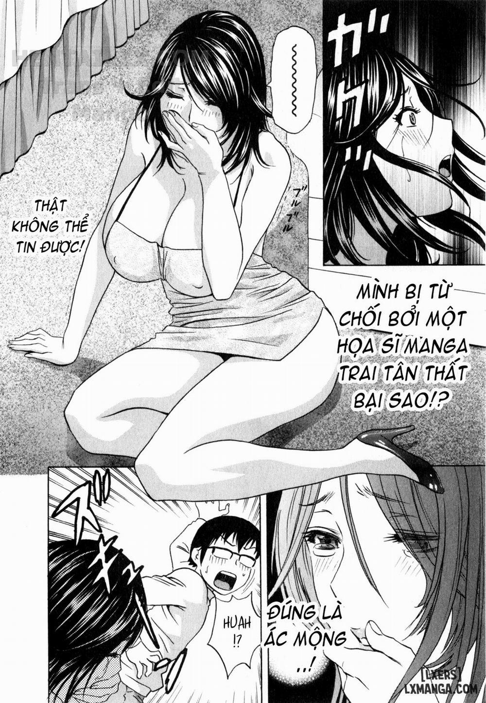 Life with Married Women Just Like a Manga 21 trang 10