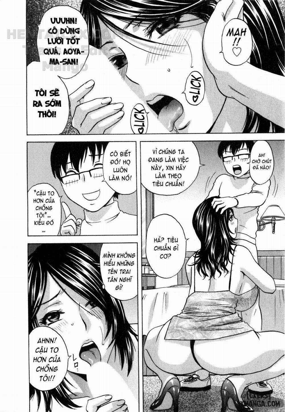 Life with Married Women Just Like a Manga 21 trang 12