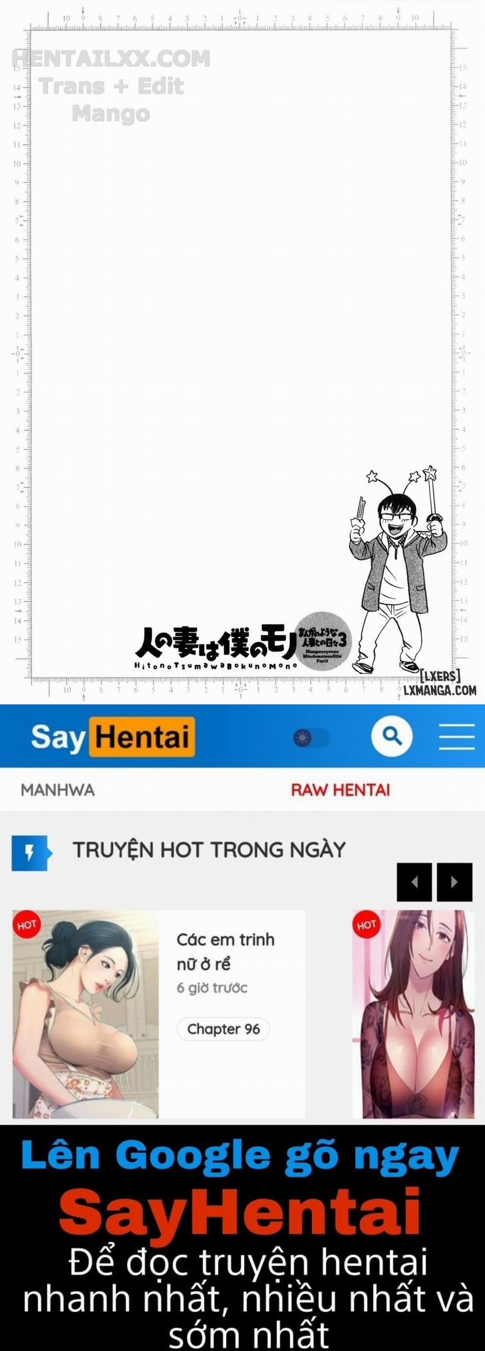 Life with Married Women Just Like a Manga 21 trang 22