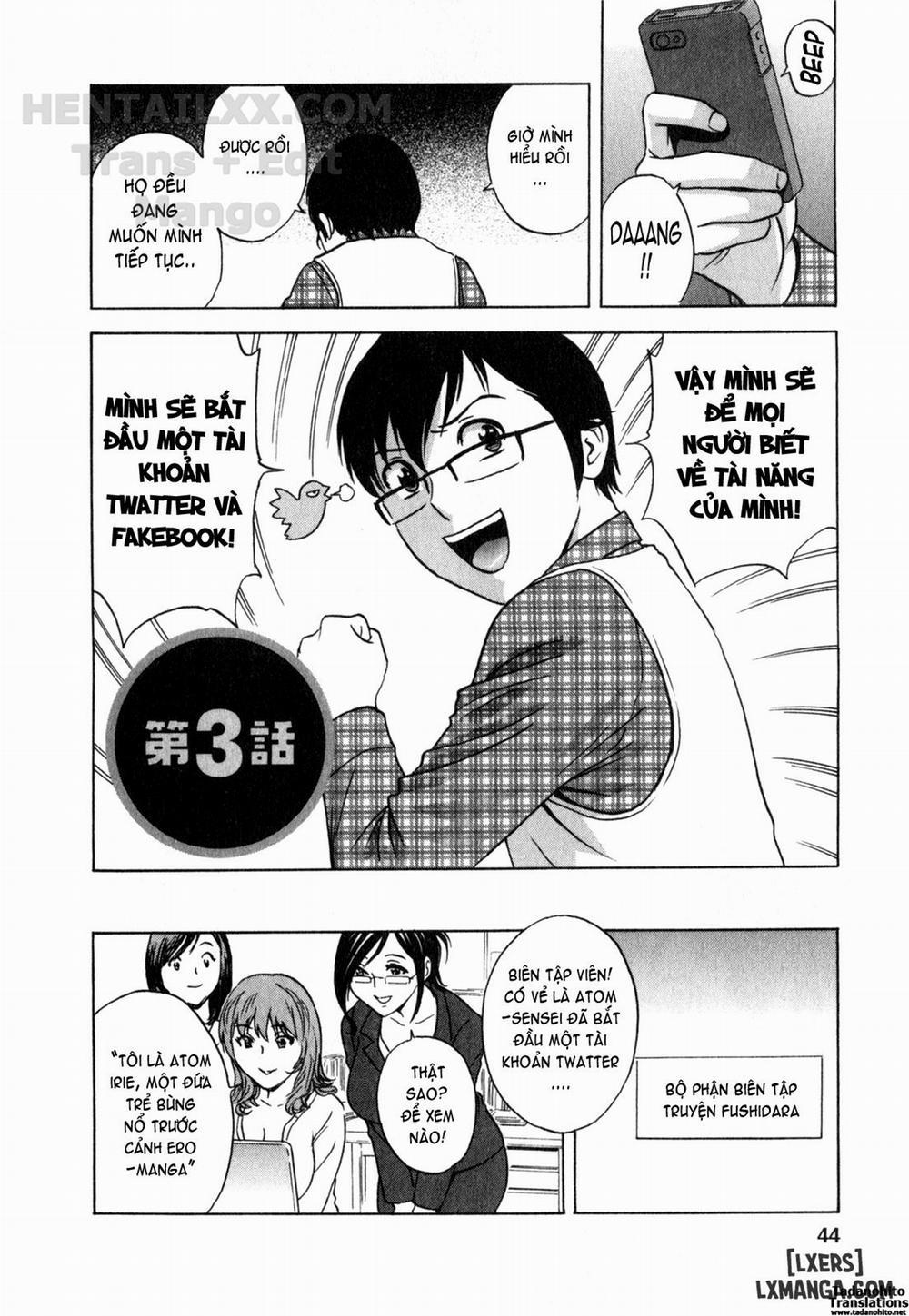 Life with Married Women Just Like a Manga 21 trang 4