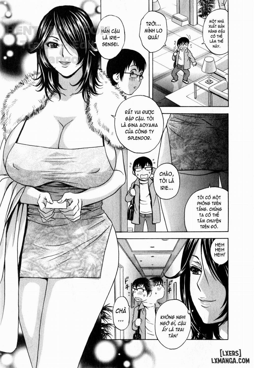 Life with Married Women Just Like a Manga 21 trang 7