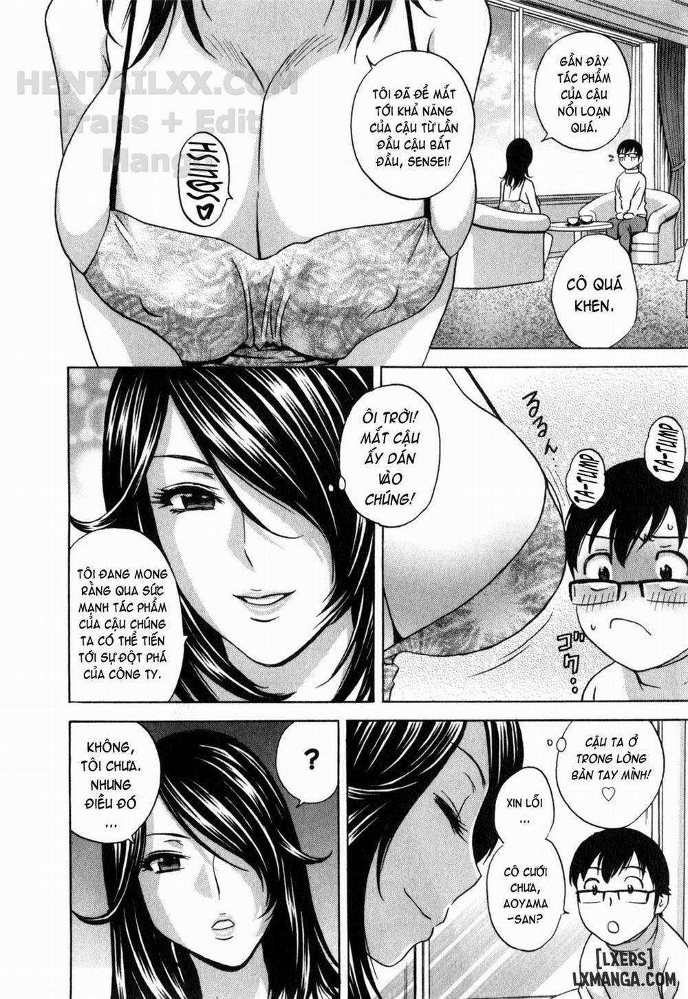 Life with Married Women Just Like a Manga 21 trang 8