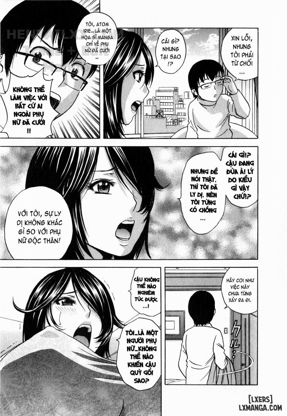Life with Married Women Just Like a Manga 21 trang 9